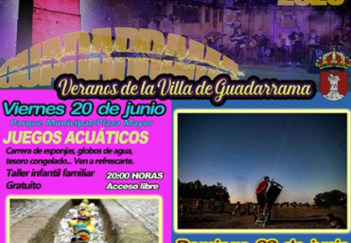  Programa cultural  de julio en Guadarrama ‘Desvelos de Cultura’