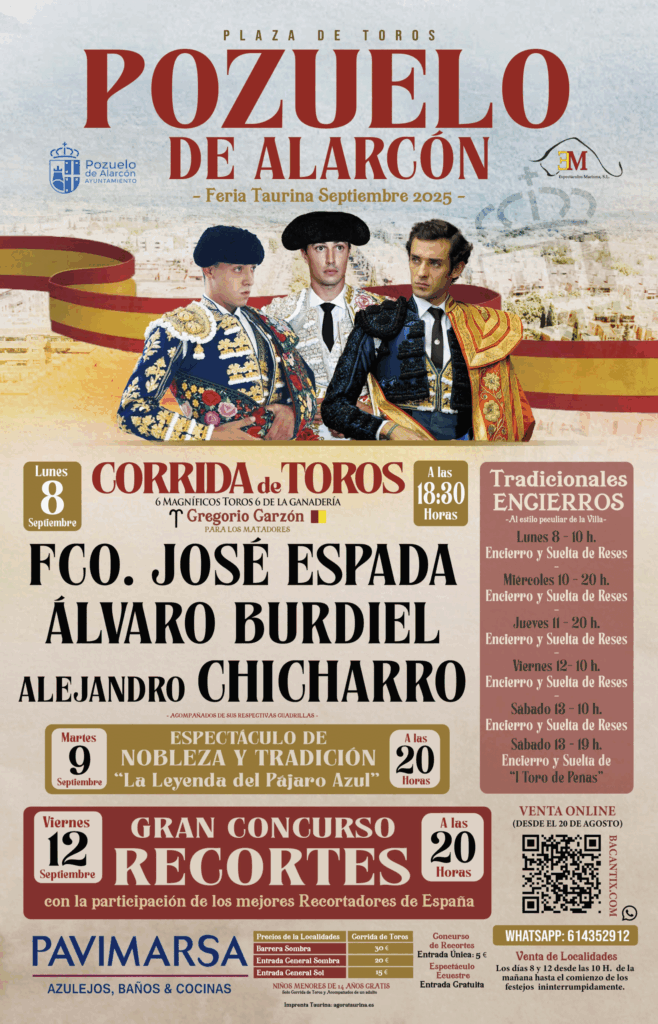 Feria taurina de Pozuelo de Alarcón 2025