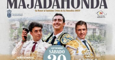 Corrida de toros el día 20 en Majadahonda: El Fandi, Alejandro Mora y Alejandro Chicharro