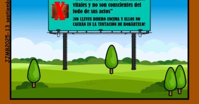 ¡Peligro!. inconscientes en las calles y en algunas instituciones