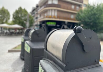 Nueva  instalación de un  buzón del sistema de recogida neumática en Majadahonda Nueva  instalación de un  buzón del sistema de recogida neumática en Majadahonda