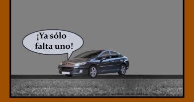 Fuimos de paseo, sí, sí, sí, en un auto viejo, sí, sí, sí