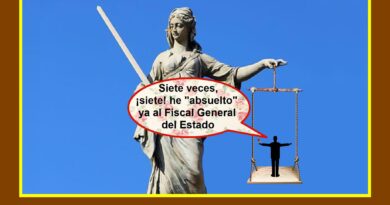 Y que lo que «Dios» ha sentenciado, no lo rectifique la justicia