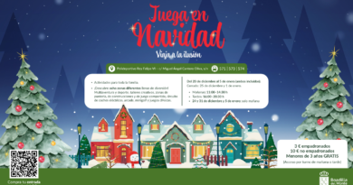 Boadilla abre el ‘espacio de ocio Juega en Navidad’ el próximo viernes en el polideportivo Rey Felipe VI Boadilla abre el ‘espacio de ocio Juega en Navidad’ el próximo viernes en el polideportivo Rey Felipe VI