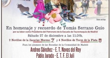 IV Certamen de Invierno de las Escuelas Taurinas el día 27 en La Venta del Batán