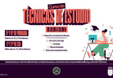 Boadilla ofrece cursos de Técnicas de Estudio para alumnos de Primaria y ESO