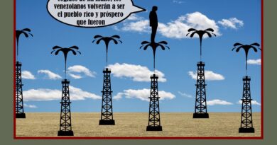 Trump se sube al pozo