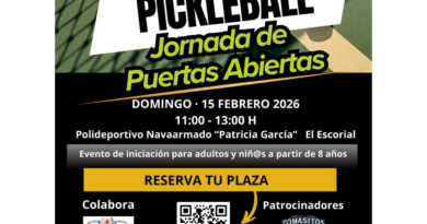 Jornada de puertas abiertas de Pickleball en El Escorial Jornada de puertas abiertas de Pickleball en El Escorial