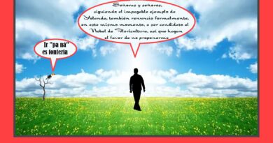 ¿Candidato?, ¡no, gracias!