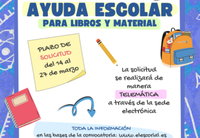  El Escorial ofrece  ayudas y novedades en las becas escolares