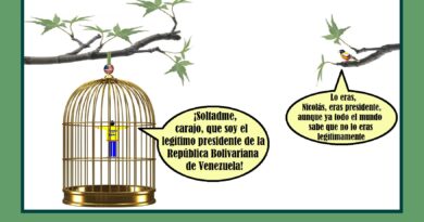 El dictador se revuelve en su jaula