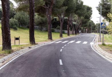 Boadilla finaliza las obras de mejora de la calzada en la calle Valle del Tiétar, en Las Lomas