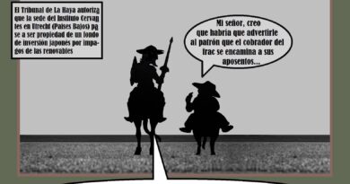 Con la justicia hemos topado, amigo Sancho