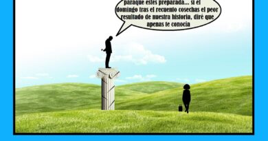 Que cada palo aguante su vela aunque sea negra