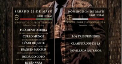 I Certamen Taurino ‘Trilla de Oro de la Sierra Oeste’ de Villamanta