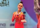 La  deportista galapagueña Carolina Fernández Ruiz,  subcampeona de España de  Gimnasia Rítmica