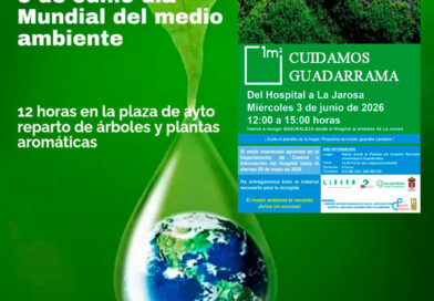  Guadarrama celebra el “Día  Mundial del Medioambiente” con reparto de árboles y plantas