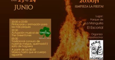 El Escorial  celebra La Noche de San Juan con música, tradición y ambiente festivo