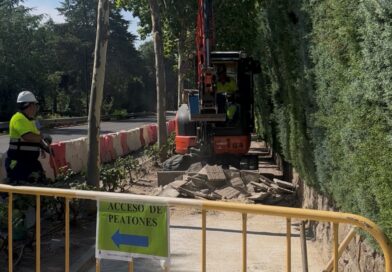 Galapagar inicia las obras en la carretera de Guadarrama Galapagar inicia las obras en la carretera de Guadarrama