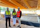 Majadahonda avanza las obras del polideportivo de Huerta Vieja Majadahonda avanza las obras del polideportivo de Huerta Vieja
