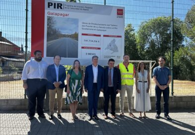 Renovación del puente de la Navata sobre el río Guadarrama en Galapagar