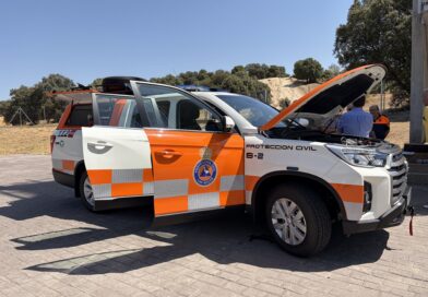 Nuevo  vehículo B2 polivalente 4×4 pick-up para Protección Civil de Las Rozas
