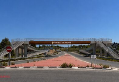 Boadilla inicia la construcción de una nueva pasarela para peatones y ciclistas sobre la M-513 Boadilla inicia la construcción de una nueva pasarela para peatones y ciclistas sobre la M-513