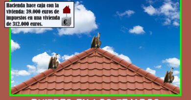 Buitres en los tejados