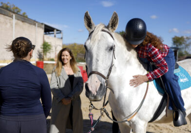 La Comunidad de Madrid desarrolla un programa de terapia asistida con caballos para lograr la recuperación de mujeres víctimas de violencia
