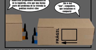 Como dijo el «señor de las joyas» entre risas, «ser socialista es normalmente tener muy poco y estar dispuesto a dar mucho»