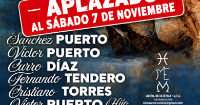 Aplazado al 7 de noviembre el festival taurino de Alcázar de San Juan por la catástrofe ferroviaria de Urda