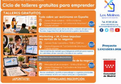 Nuevo Ciclo de talleres gratuitos en la Cantera de Empresas de Collado Villalba Nuevo Ciclo de talleres gratuitos en la Cantera de Empresas de Collado Villalba