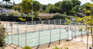 Boadilla finaliza la construcción de la nueva pista multideportiva del parque Mary Paz Pondal Boadilla finaliza la construcción de la nueva pista multideportiva del parque Mary Paz Pondal