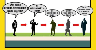 El juego del teléfono escacharrado