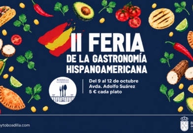  Boadilla celebra la II Feria de Gastronomía Hispanoamericana  del 9 al 12 de octubre en la plaza de la Cruz