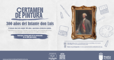 Boadilla abre el plazo de inscripción para el certamen de pintura del III Centenario del Nacimiento del Infante D. Luis