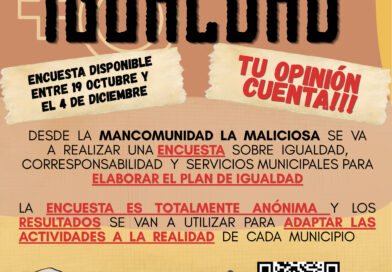 Nuevo plan de igualdad de la Mancomunidad La Maliciosa Nuevo plan de igualdad de la Mancomunidad La Maliciosa