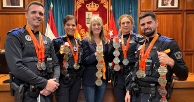 Cuatro agentes de la Policía Local de San Lorenzo de El Escorial consiguen 24 medallas en los Juegos Europeos de Policías y Bomberos Cuatro agentes de la Policía Local de San Lorenzo de El Escorial consiguen 24 medallas en los Juegos Europeos de Policías y Bomberos