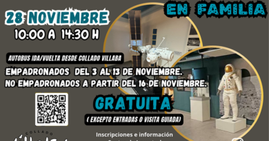 Collado Villalba organiza una nueva visita del Programa de Excursiones en Familia Collado Villalba organiza una nueva visita del Programa de Excursiones en Familia